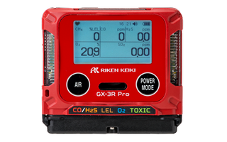 GX-3R PRO - Detektor plynů CO2, CO, H2S, O2, %LEL (použitý)